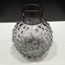 Ver imagem 4 de Vaso Decorativo Cachepô Enfeite 18x16x16cm Vidro Cinza Nh
