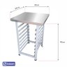 Mesa Bancada Suporte para Forno Convecção Progas Fast Oven com Suporte Assadeira - 5