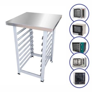 Mesa Bancada Suporte para Forno Convecção Progas Fast Oven com Suporte Assadeira