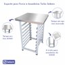 Mesa Bancada Suporte para Forno Convecção Progas Fast Oven com Suporte Assadeira - 2