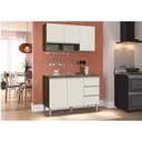 Ver imagem 1 de Balcão de Pia 1,20 + Aéreo Athena Itauba Crema - Megasul