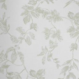 Papel de Parede Folhas e Pássaros Verde Fendi Vinilico Lavável+ Cola Inclusa - 1