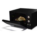 Ver imagem 3 de Forno Elétrico de Bancada Fischer Fit Preto 44 Litros 127V 28950-66840