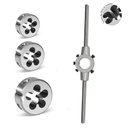 Ver imagem 1 de Kit Cossinete Hss M3 Ao M4 + Porta Cossinete 20x5