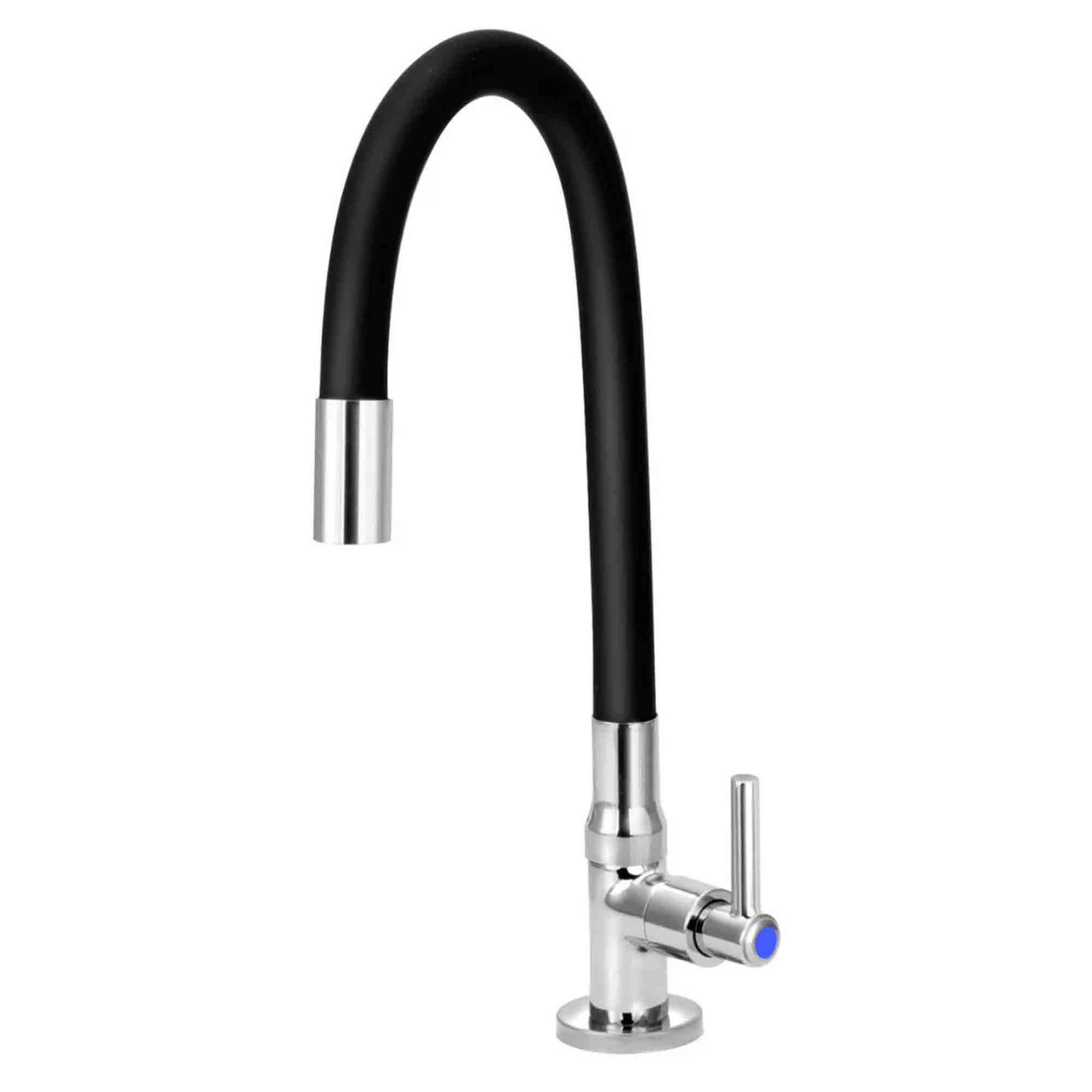 Torneira Cozinha Silicone Flexivel 360 Gourmet Articulado Metal Cromado Bancada Mesa Pia