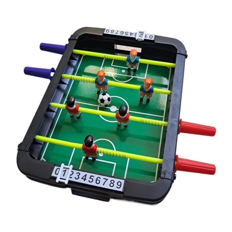 Jogo de Totó Mini Pebolim Durável Futebol de Mesa