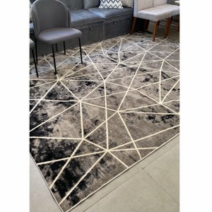 Tapete para Sala Quarto Geométrico Indiano Lier Liege 01 - 2,50 X 3,80m