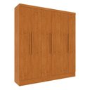 Ver imagem 2 de Guarda-Roupa Casal com 6 Portas e 4 Gavetas 180cm Multimóveis CR35483 Cinamomo