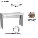Ver imagem 4 de Mesa Escrivaninha B23 120 Cm Branco Novam