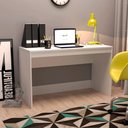 Ver imagem 7 de Mesa Escrivaninha B23 120 Cm Branco Novam