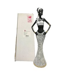 Escultura Africana Resina Objeto Decorativo de Luxo Grande Espressione Escultura Decorativa, Escultu - 8