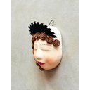 Ver imagem 2 de Máscara de Mulher Nene Cavalcanti. Artesanal Parede Pendurar