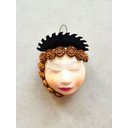 Ver imagem 3 de Máscara de Mulher Nene Cavalcanti. Artesanal Parede Pendurar