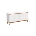Ver imagem 5 de Aparador Kappesberg 4 Portas Branco 156cm