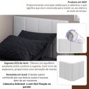 Ver imagem 6 de Conjunto de Cabeceira Solteiro Vital Sued Cinza