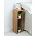 Ver imagem 2 de Mesa de Cabeceira Freijó Cama Solteiro Quarto Sala 20cm