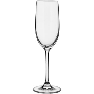 EDELITA TAÇA CHAMPANHE 22x7x7cm 250ml VIDRO TRANSP 6PÇ