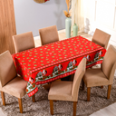 Ver mais imagens de Toalha de Mesa 10 Lugares Oxford Estampada Natal 3,00x1,45cm Tecido Oxford