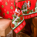 Ver imagem 4 de Toalha de Mesa 10 Lugares Oxford Estampada Natal 3,00x1,45cm Tecido Oxford