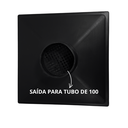 Ver imagem 3 de Ralo Oculto Discreto 30x30 Cola Piso Coletor Saída 4 Polegadas e Tela