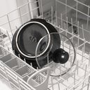 Ver mais imagens de Elite Gourmet Panela Elétrica Slow Cooker 2 Quartos com Tampa de Vidro (preto)