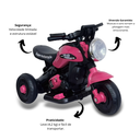 Ver imagem 3 de Mini Moto Elétrica Triciclo Infantil Zyppy 6v com Som e Música