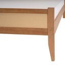 Ver imagem 6 de Cama Queen Inari Madeira Maciça com Palhinha 165,5cm x 197cm Caramelo Casavee