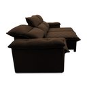 Ver imagem 7 de Sofá Retrátil Reclinável Paris 230cm Suede Velut com Molas Ensacadas - King House