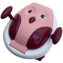 Ver imagem 3 de Troninho Lorben Infantil Desfralde Penico Portátil Corujinha Rosa
