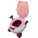 Ver imagem 5 de Troninho Lorben Infantil Desfralde Penico Portátil Corujinha Rosa