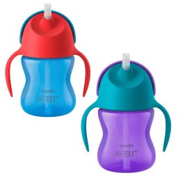 Copo Dinossauro 200ml (9m+) Vermelho e Roxo 2 Un. - Avent - 1