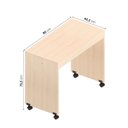 Ver imagem 3 de Escrivaninha MDF Artsy Casatema MadeiraOriginals