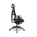 Ver imagem 2 de Cadeira Presidente Darix X+ Base Nylon Piramidal Slider Assento e Encosto Tela Braços 3d