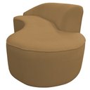 Ver imagem 7 de Sofá Curvo 04 Lugares 230cm Eron Braço Direito Bouclé Camel - Nexta Casa