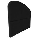 Ver imagem 5 de Cabeceira de Cama Box Estofada 120 Cm Viúva Decoração Serena Organico Curva Boucle