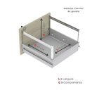 Ver mais imagens de Arquivo de Madeira 4 Gavetas Of04gp25