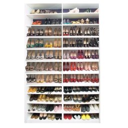 Sapateira Colméia Expositor Sapatos Loja Closet - 4