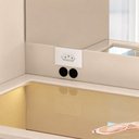Ver imagem 6 de Camarim Star 1 Gaveta 10 Prateleiras MDF 168cm Off White