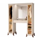 Ver imagem 1 de Camarim Star 1 Gaveta 10 Prateleiras MDF 168cm Off White