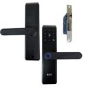 Ver imagem 1 de Fechadura Eletronica Digital Biometria Senha Chave Cartao de Acesso Porta Portao Casa Segurança Escr