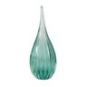 Gota Torcida Murano Verde Esmeralda Suave Decorativa Grande Laradore - 1