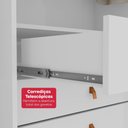 Ver imagem 4 de Guarda-roupa Casal 100% Mdf 6 Portas Easy Like Branco