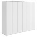 Ver imagem 2 de Guarda-roupa Casal 100% Mdf 6 Portas Easy Like Branco