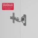 Ver mais imagens de Guarda-roupa Casal 100% Mdf 6 Portas Easy Like Branco