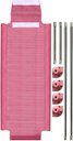 Ver imagem 3 de Kit com 5 Caminha empilhavel Acrimet soneca creche 713 rosa