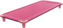 Ver imagem 1 de Kit com 5 Caminha empilhavel Acrimet soneca creche 713 rosa