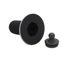 Ver imagem 4 de Válvula Banheiro Lavatório Industrial Rustico Preto Fosco