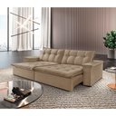 Ver imagem 1 de Sofá Estilo Linho 03 Lugares 02 Módulos de 120m B25cm Meu Sofá Online