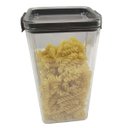 Ver imagem 5 de Pote Hermetico Conserva 1300ml Tampa Veda Acrilico Transparente Armazena Mantimento Alimento Tempero