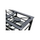 Ver imagem 3 de Fogão Industrial 4 Bocas Standard Alta Pressão Grelhas Aço 30x30 P5 Mr Fogões